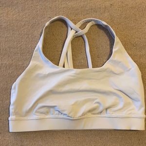 White Lululemon Sports Bra
